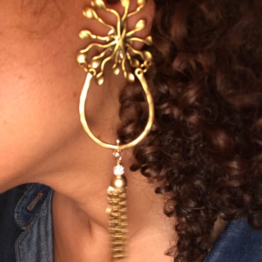 Sequin earrings
